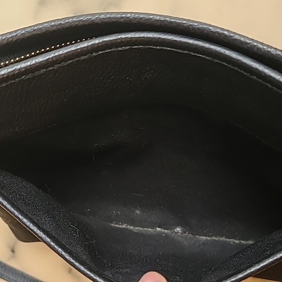 Coach Pebble Leather File Bag - Picture 7 of 9